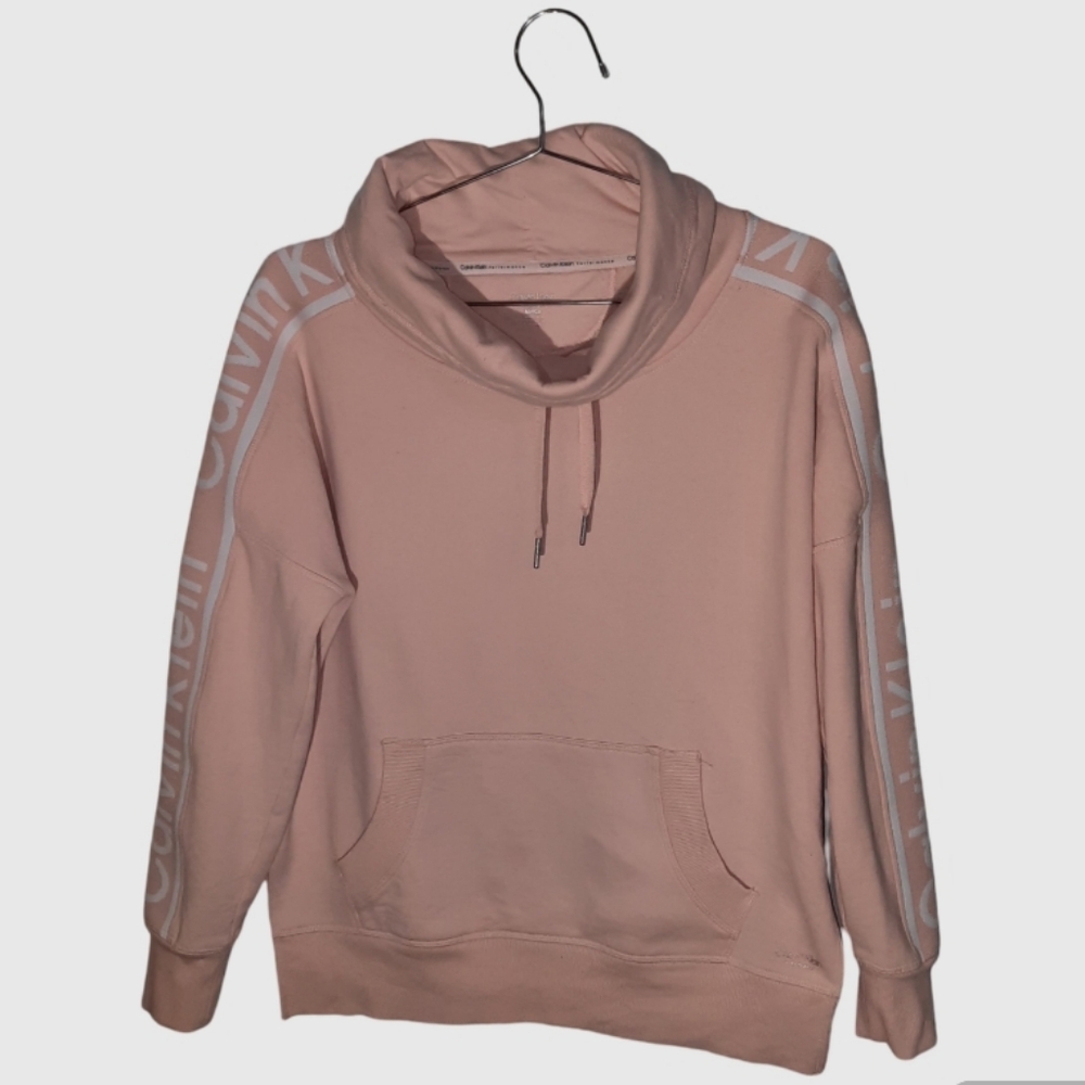 Calvin Klein Women's Performance Pullover Sweatshirt With Kangaro Pocket Size 6P